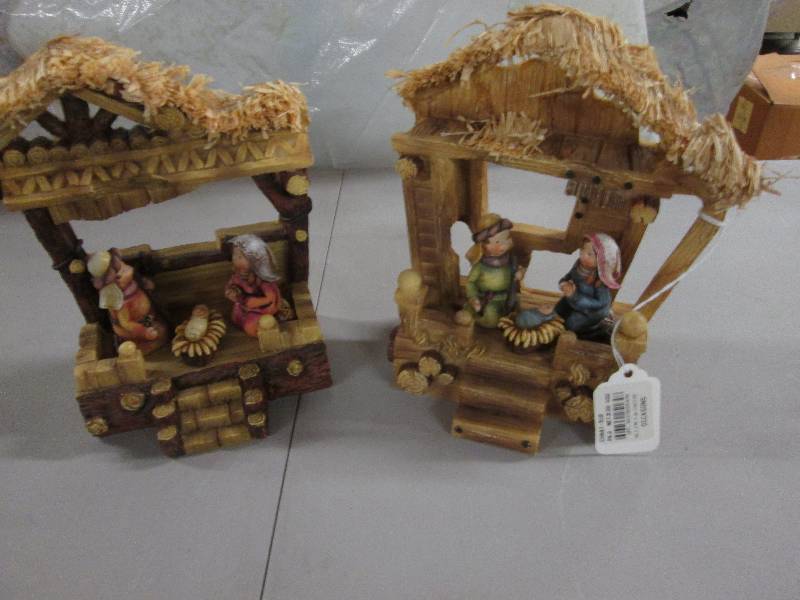 Lot of 2 1 pc Nativity Sets(1 Jose...