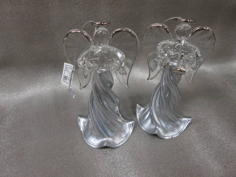 Lot of 6 Sets of 2 5 inch Glass An...