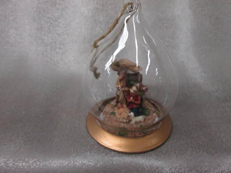 Lot of 6  Nativity Ornaments 3.5 i...