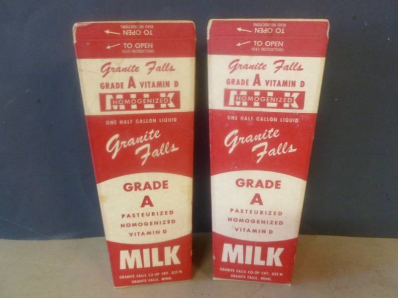 Vintage Dairy Cartons