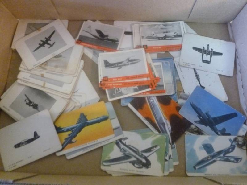 WWII Airplane Cards