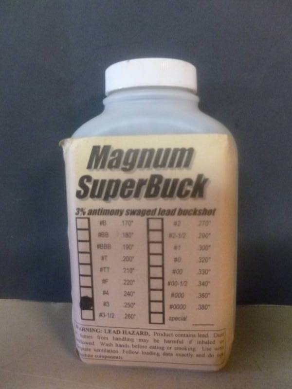 Lead Buckshot