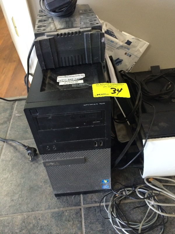 lot 34 image: Complete Computer System    Comes from a working envirement
