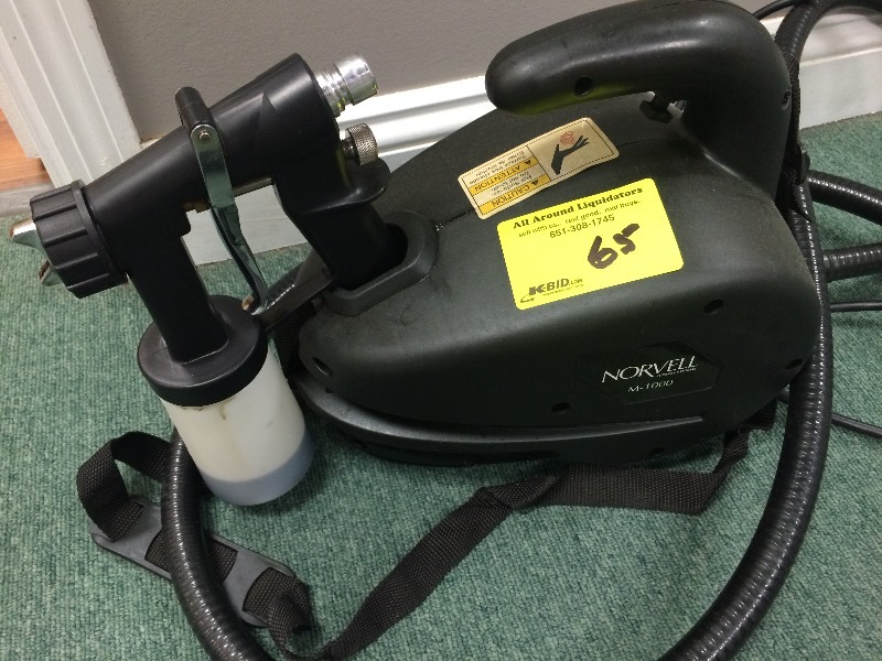 lot 65 image: Norvell Sunless Tanning Machine Sprayer  Works