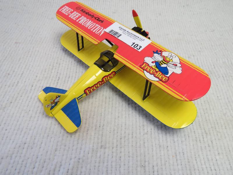 lot 103 image: Vintage Bi-Plane