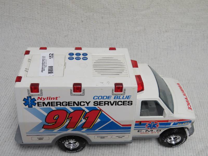 lot 152 image: Toy ambulance