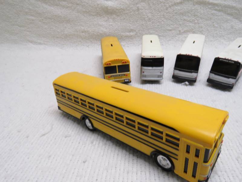 lot 171 image: Collectible Bus Banks
