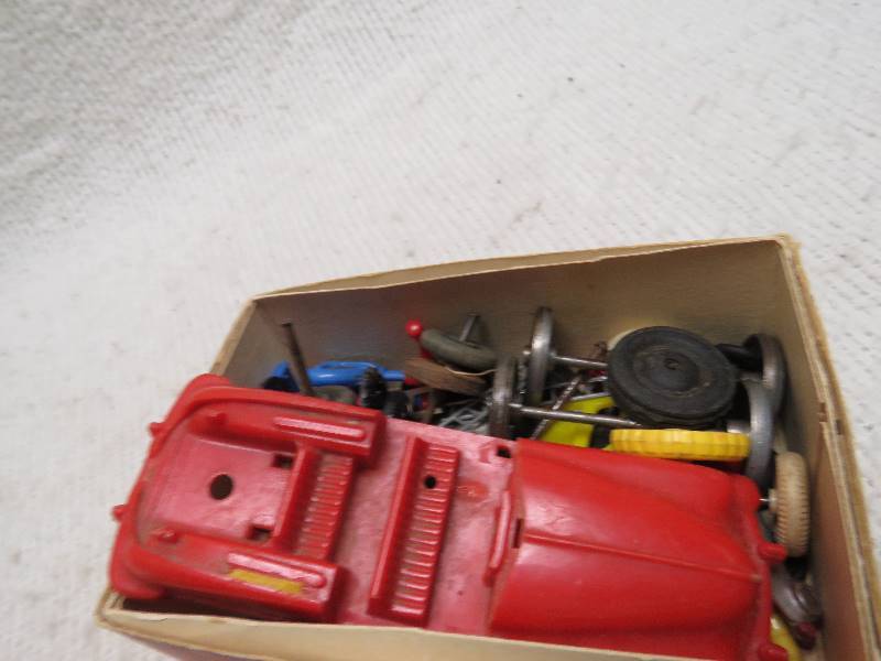 lot 507 image: Antique toy car parts