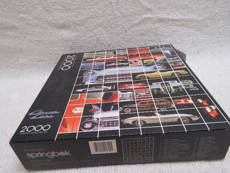 lot 699 image: Vintage Car Puzzle