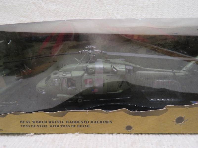 lot 749 image: Vintage Army Helicopter