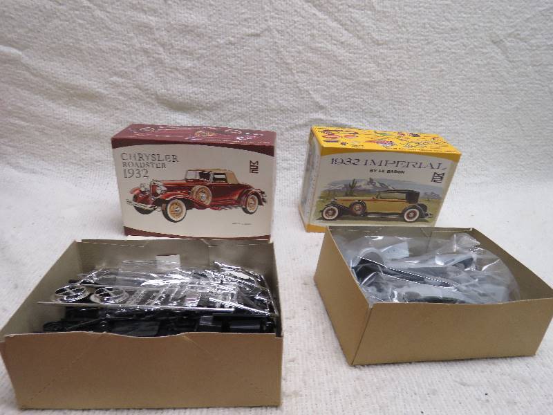 lot 773 image: vintage model kits