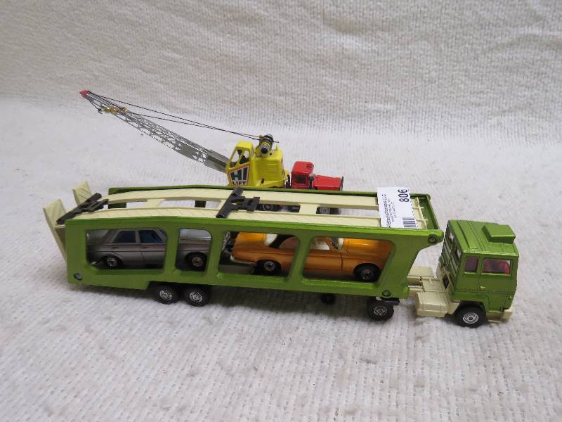 lot 806 image: Vintage Corgi collectibles