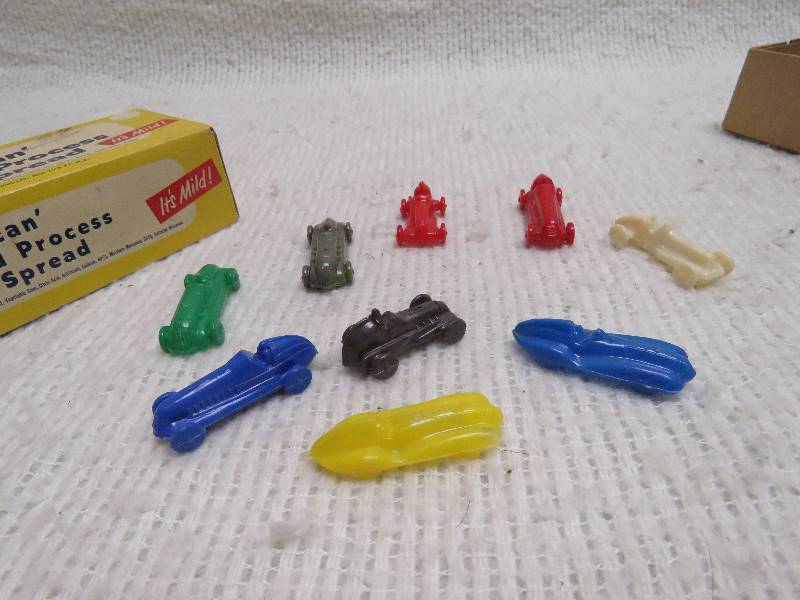 lot 225 image: Antique Plastic cars