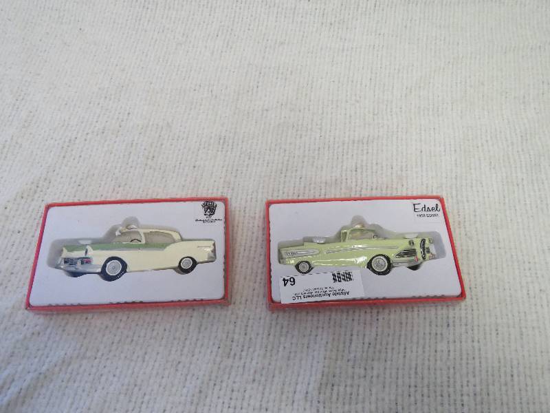 lot 64 image: Vintage Car Ornaments
