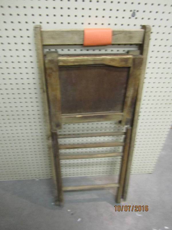 Vintage metal chair...