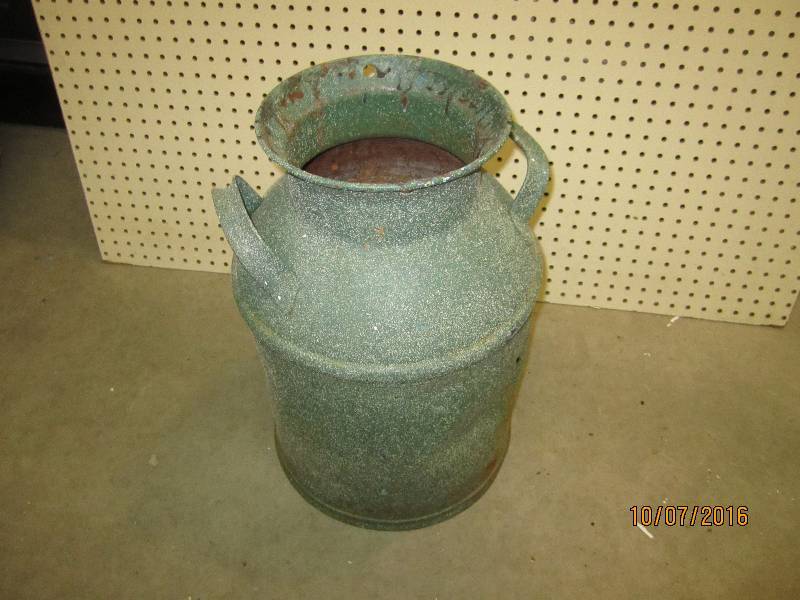 Milk can...