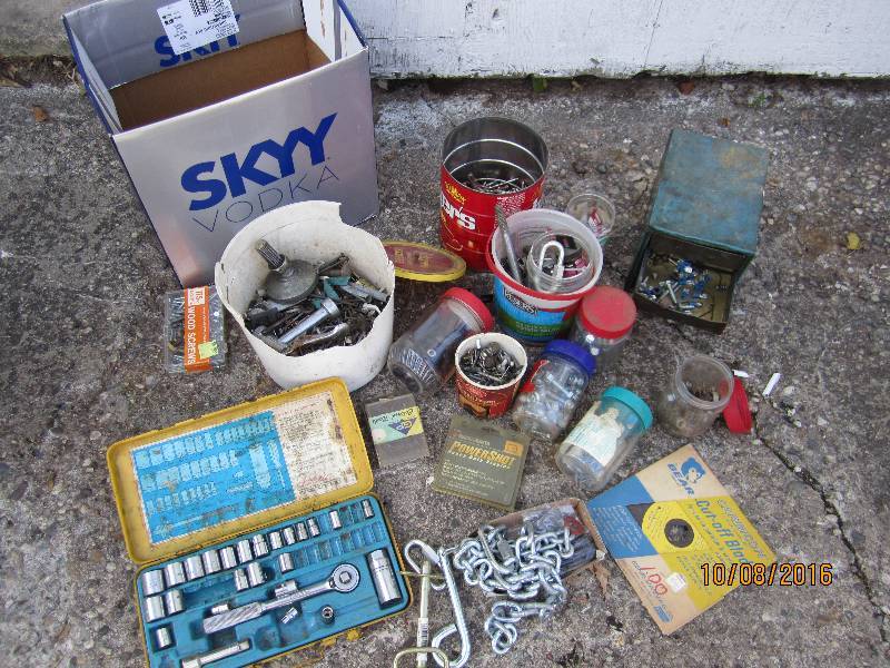 Lot of fastners and hardware...