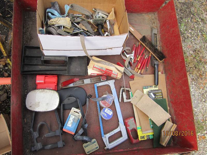 Lot of woodworking supplies...