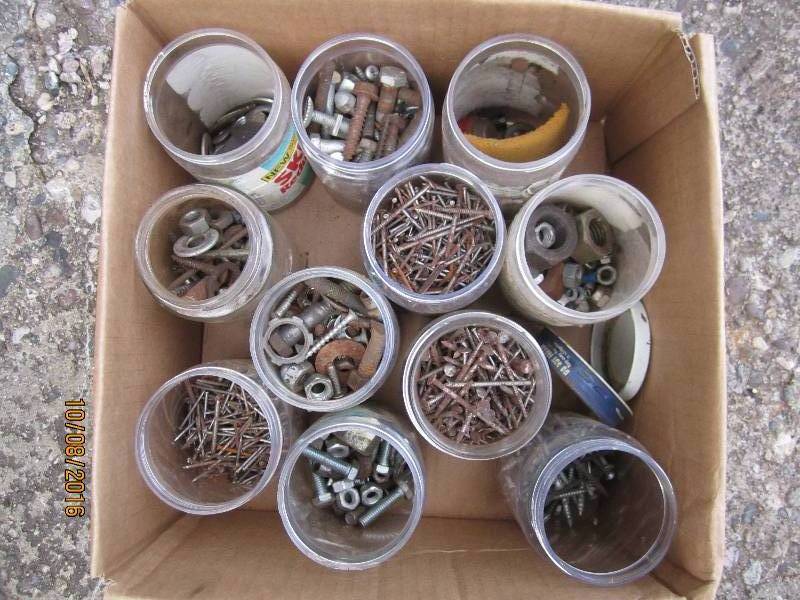 Lot of fastners and hardware...