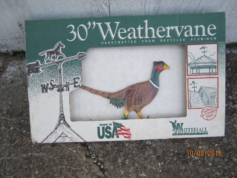 30 weathervane...