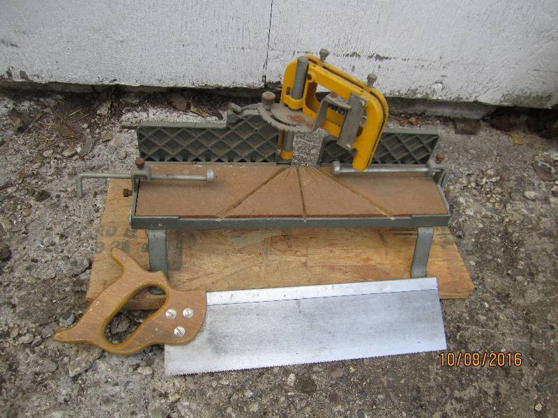 Miter saw...