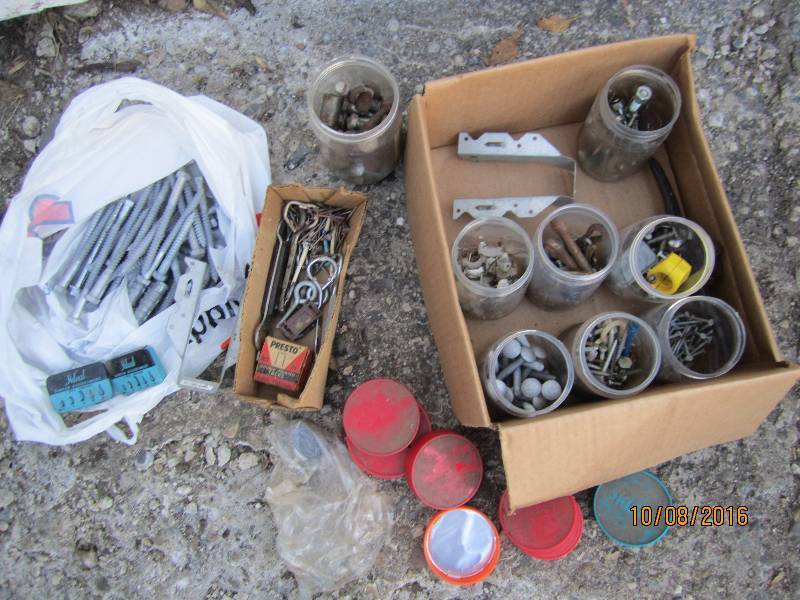Hardware and sinkers...