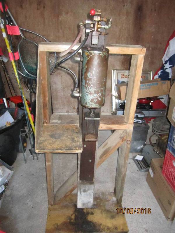Air powered can crusher...