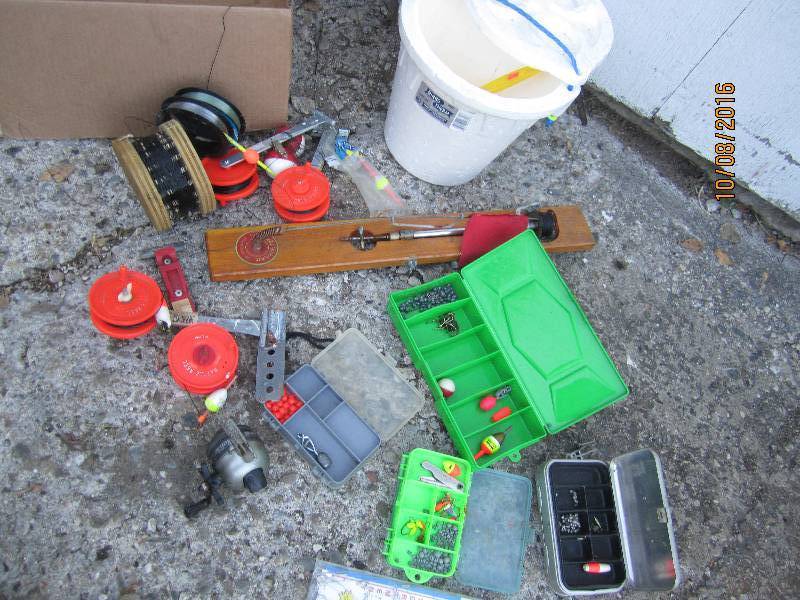 Lot of fishing gear...