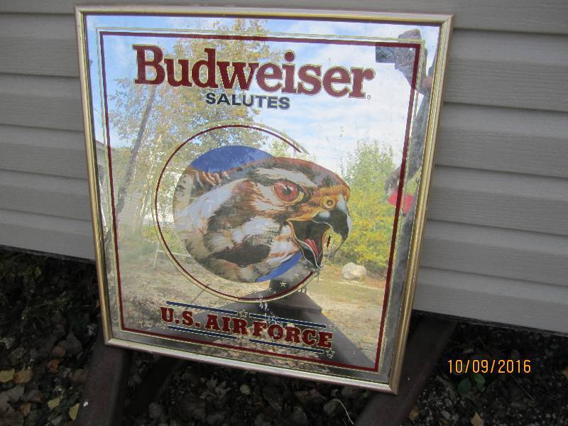 budweiser salutes US Air Force mirr...