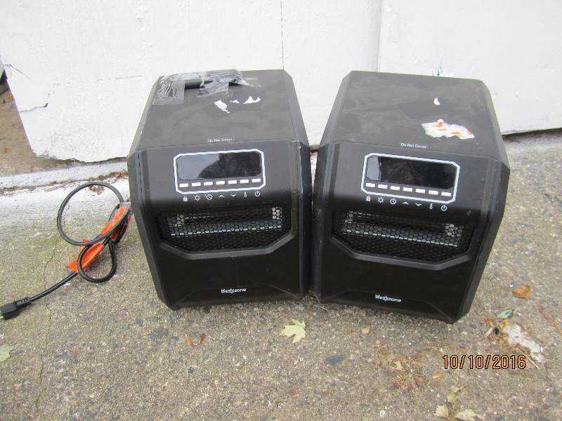 2 Life Zone infrared heaters one wi...