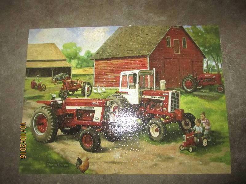 International tractor puzzle...
