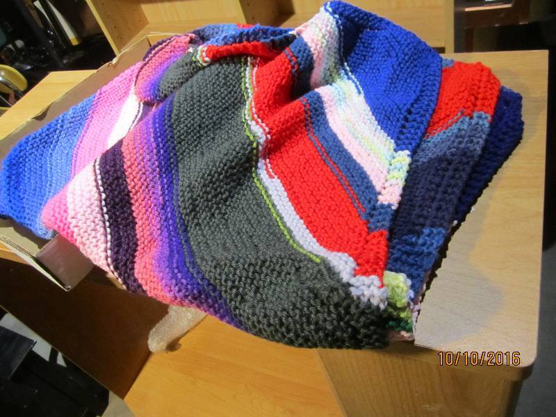 Hand made throw...