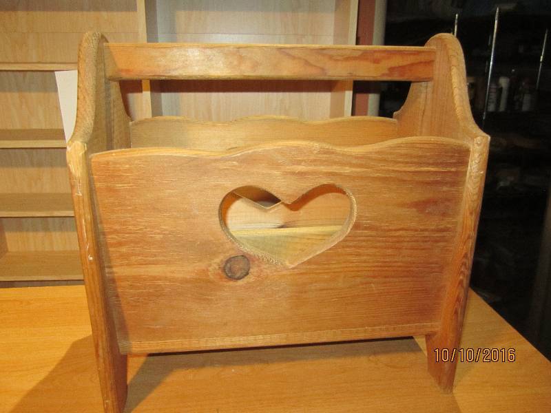 Magazine rack...
