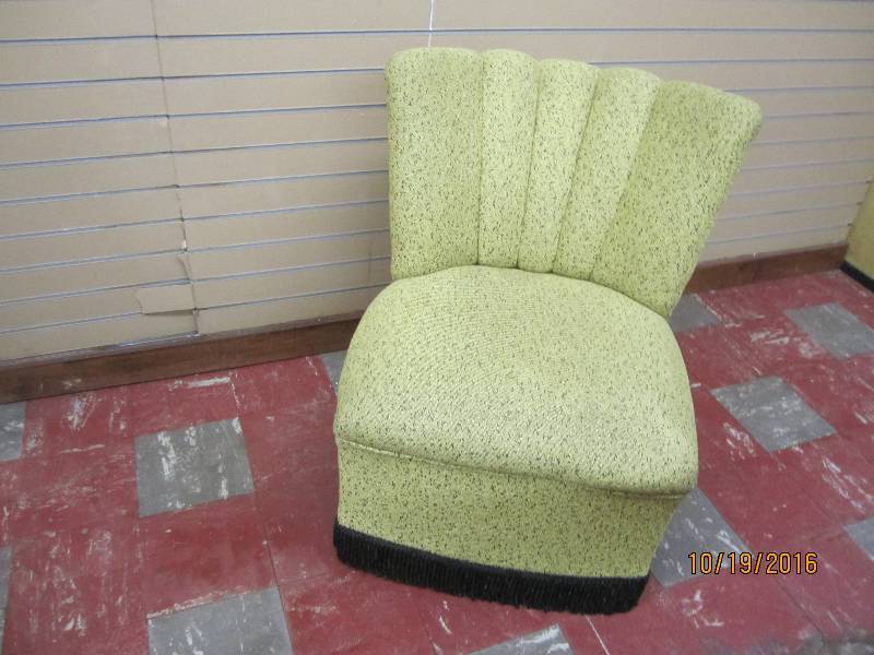 Vintage upholstered chair...