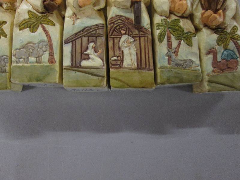 6 pc Miniature Nativity Set 3 inch...