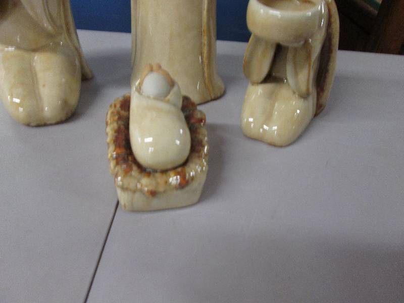 3 Ceramic Kings with the Christ Chi...