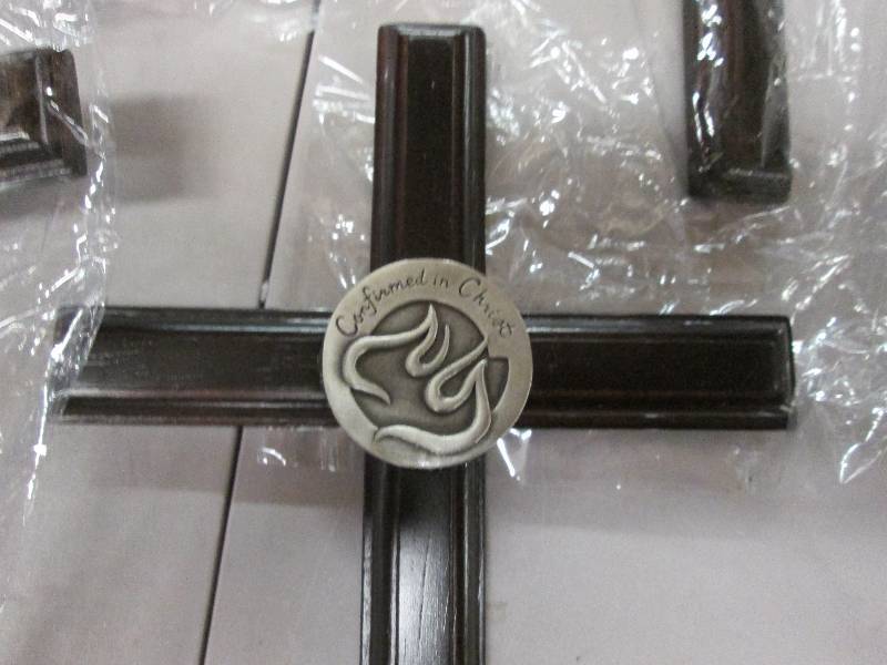 Lot of 5  9.5 inch Wooden Confirma...