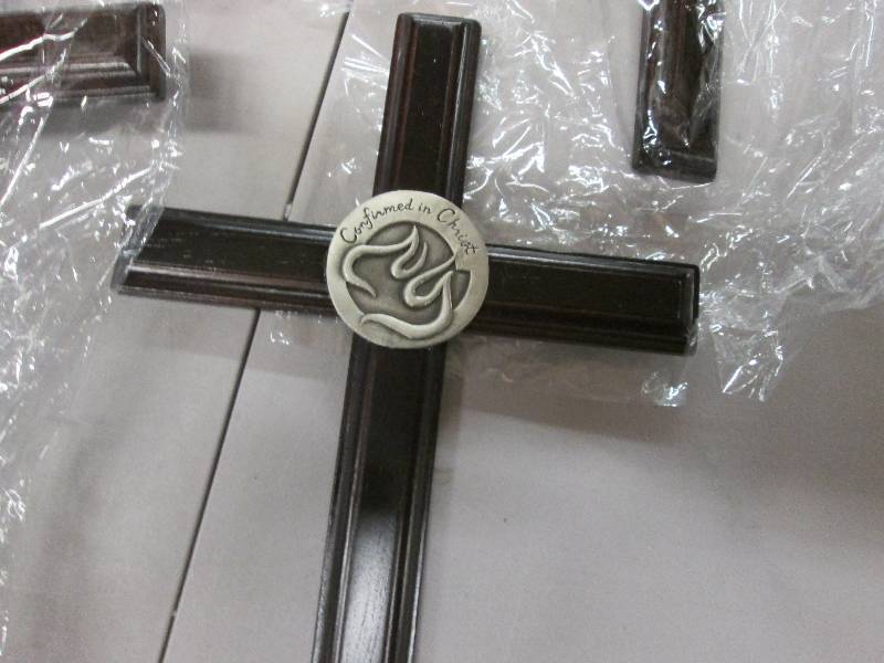 Lot of 5  9.5 inch Wooden Confirma...