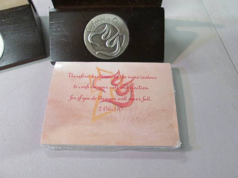 Lot of 3 Confirmed in Christ Bible ...
