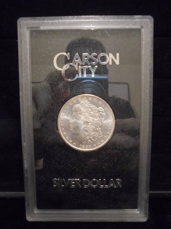 lot 1 image: 1883 Carson City Morgan Silver Dollar, 90% Silver
