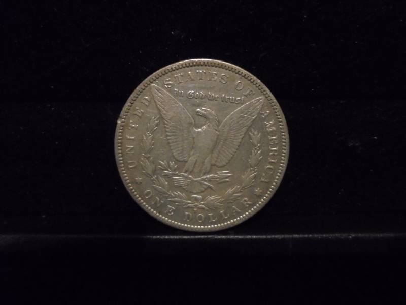 lot 2 image: 1885S Morgan Silver Dollar, 90% Silver