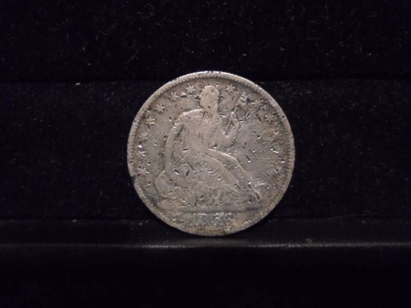 lot 24 image: 1856O Seated Liberty Half Dollar, 90% Silver