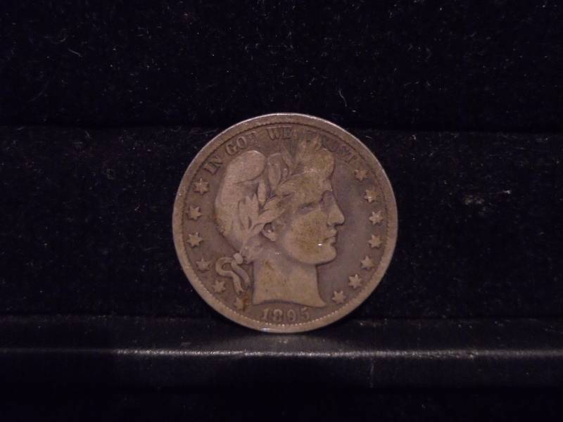 lot 30 image: 1895O Barber Half Dollar, 90% Silver