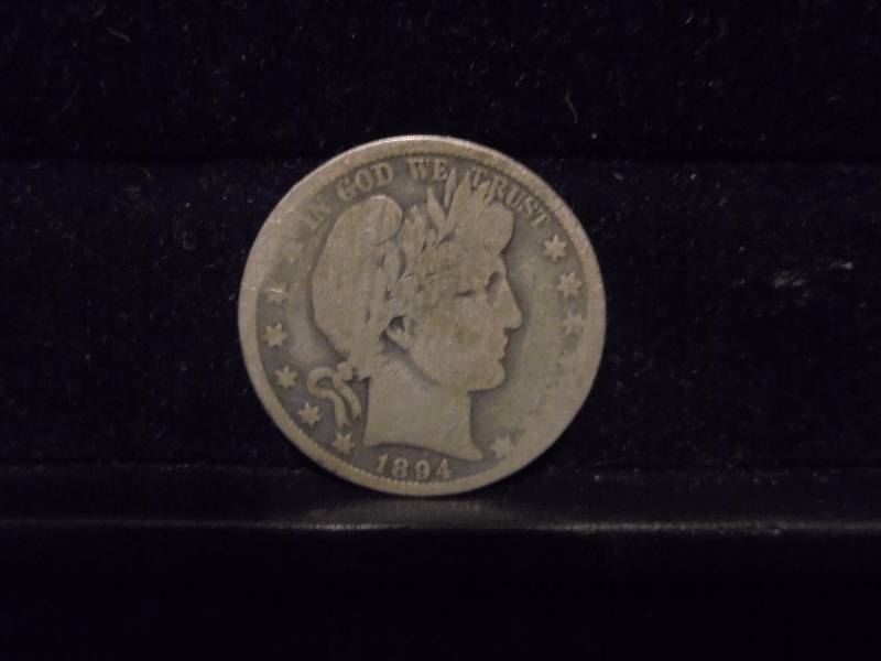 lot 31 image: 1894O Barber Half Dollar, 90% Silver