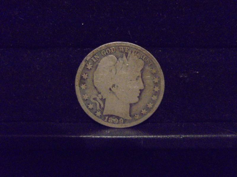 lot 32 image: 1899O Barber Half Dollar, 90% Silver