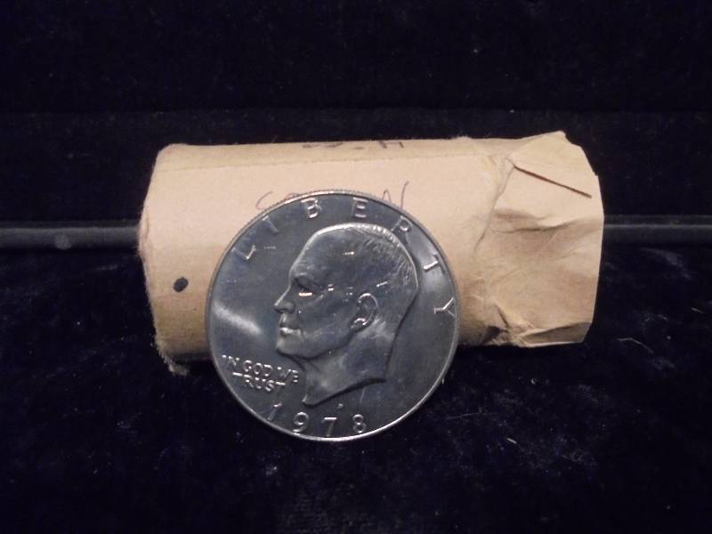 lot 50 image: Lot - 1978D Eisenhower Dollars, $20 Face Value
