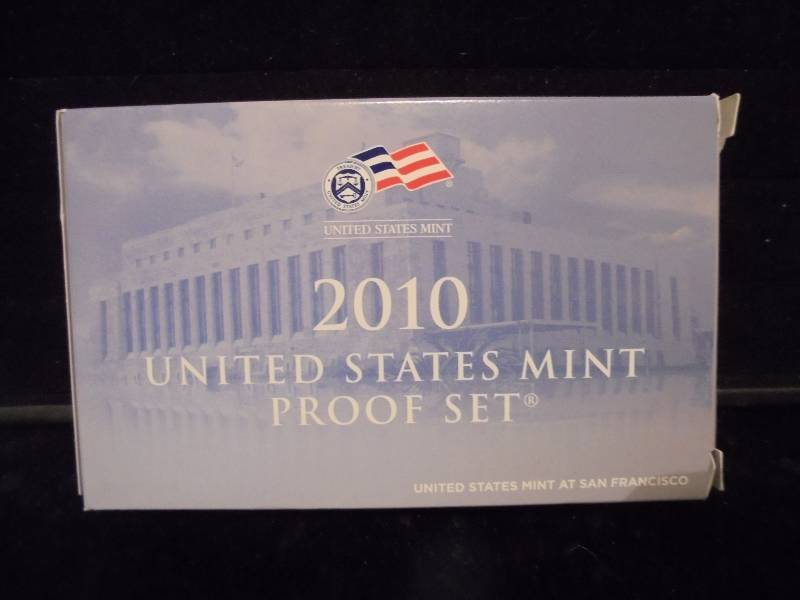 lot 55 image: 2010 US Mint Proof Set