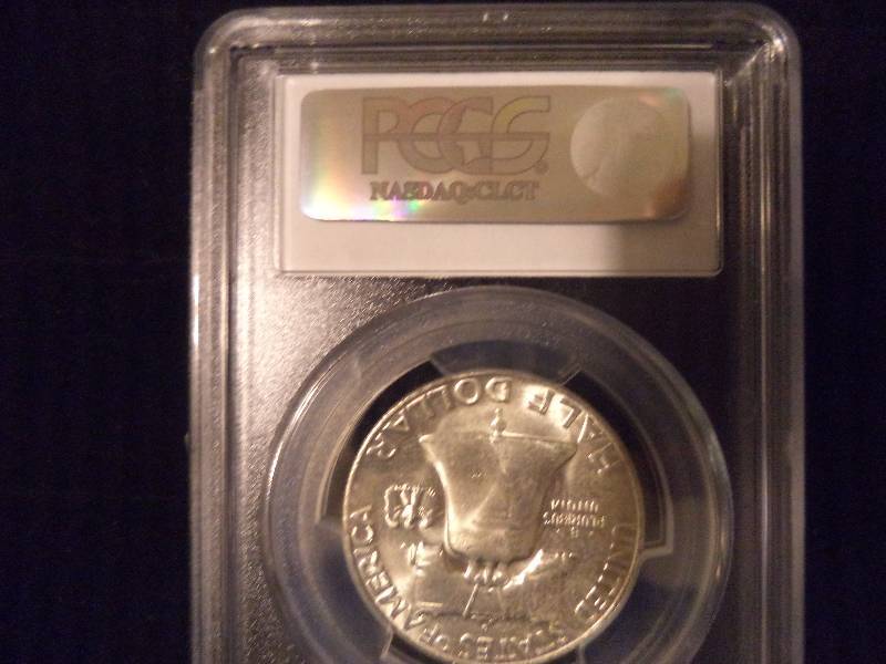 lot 68 image: 1958D Franklin Half Dollar, 90% Silver