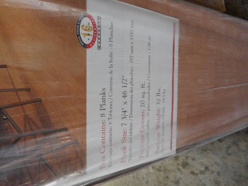 2 BOXES WILSON ART FLOORING