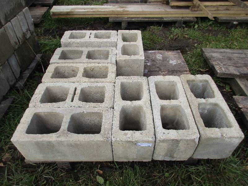 Pallet of blocks